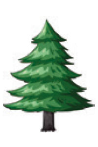 VOC aus natürlichen Quellen findet sich auch in Bäumen.