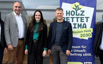 Holz rettet Klima: Mit frischen Ideen ins neue Jahr