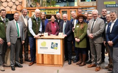 „Holz rettet Klima“: Deutsche Holzwirtschaft auf der Grünen Woche